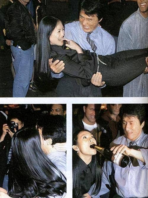 成龙亲密照片_成龙和众女星合影_成龙与女明星的亲密照